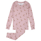 LunaKnit Fall Fawns Pajama Set
