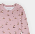 LunaKnit Fall Fawns Pajama Set