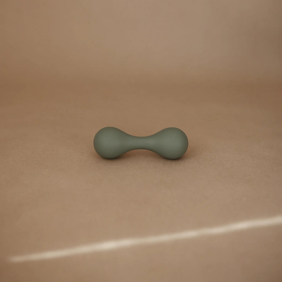Silicone Baby Rattle - Dried Thyme