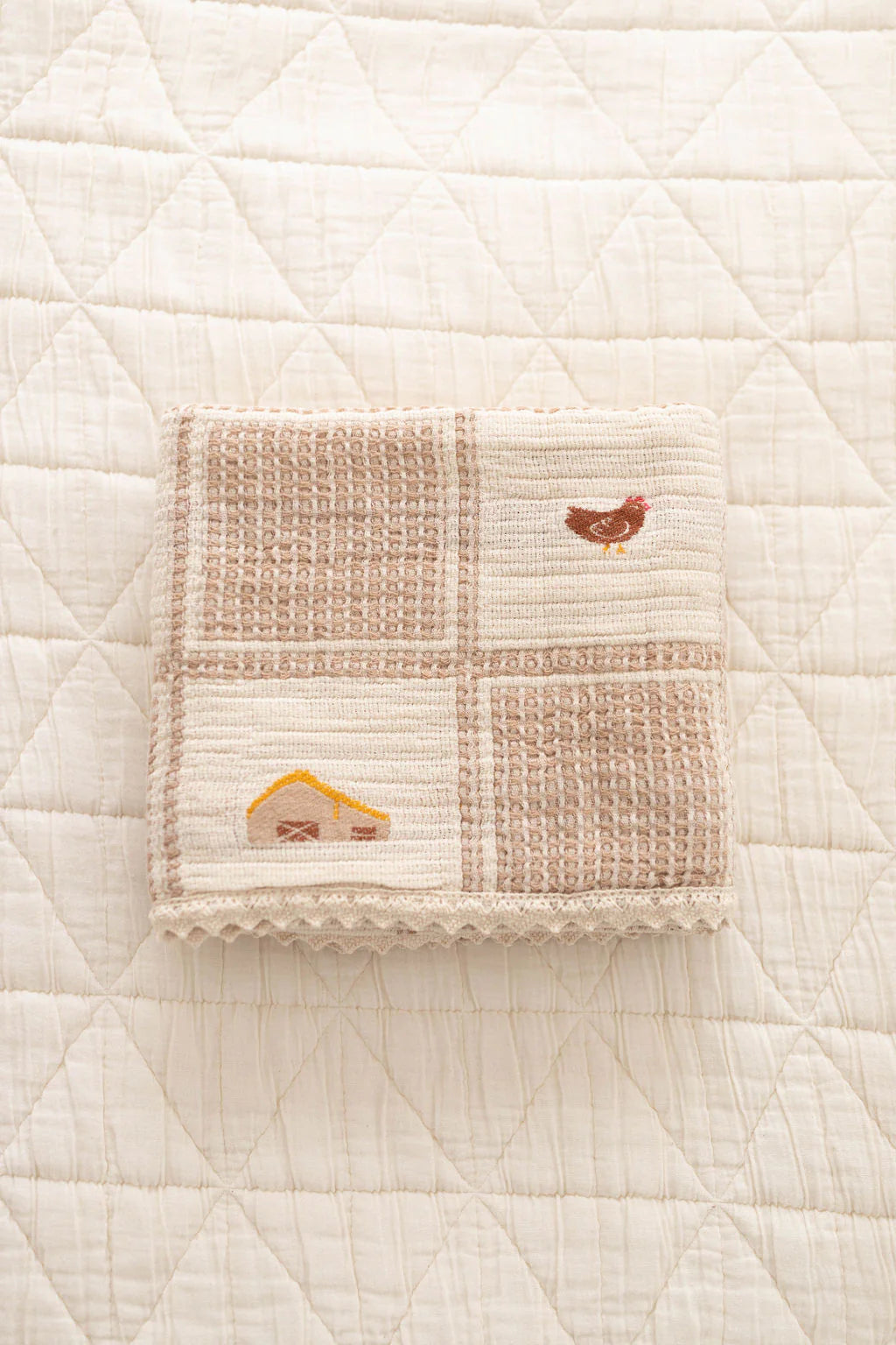Patchwork Blanket - Farm