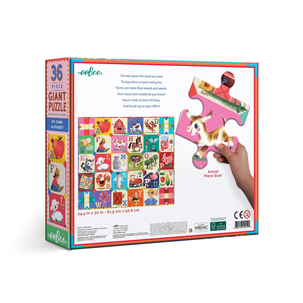 My Farm 36 Piece Giant Puzzle