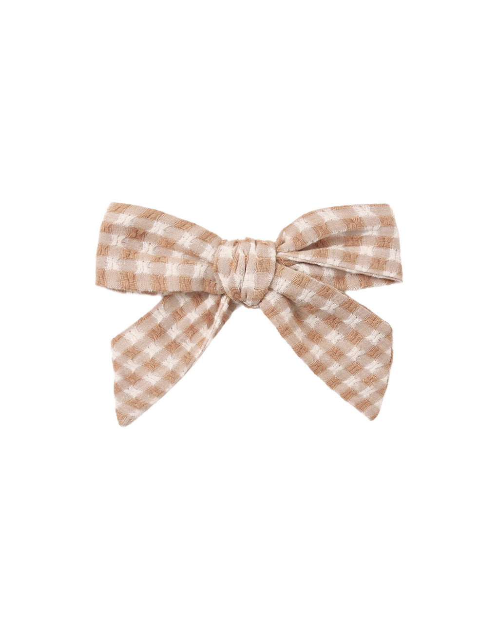 Fawn Gingham Bow