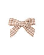 Fawn Gingham Bow