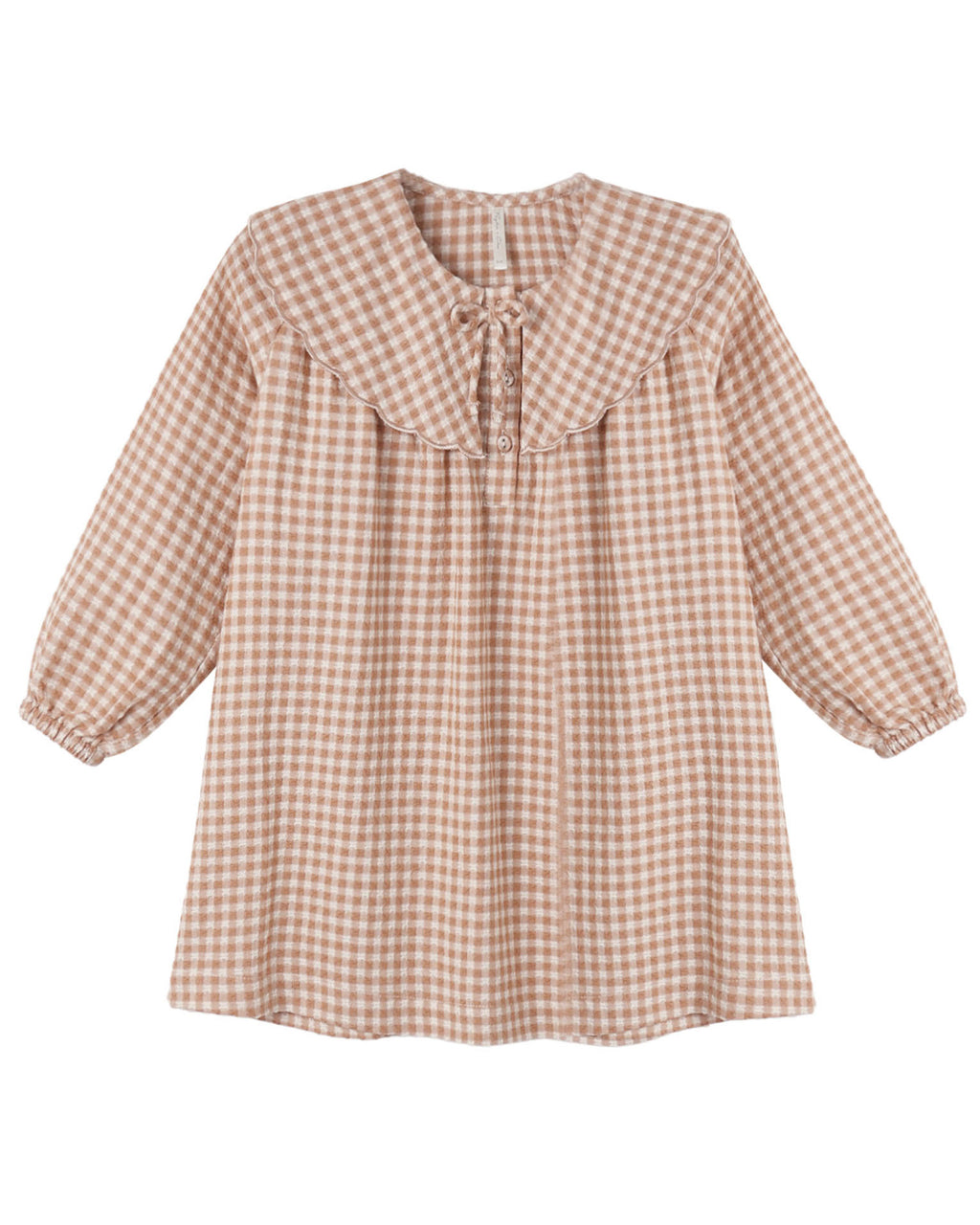 Fawn Gingham Colette Mini Dress