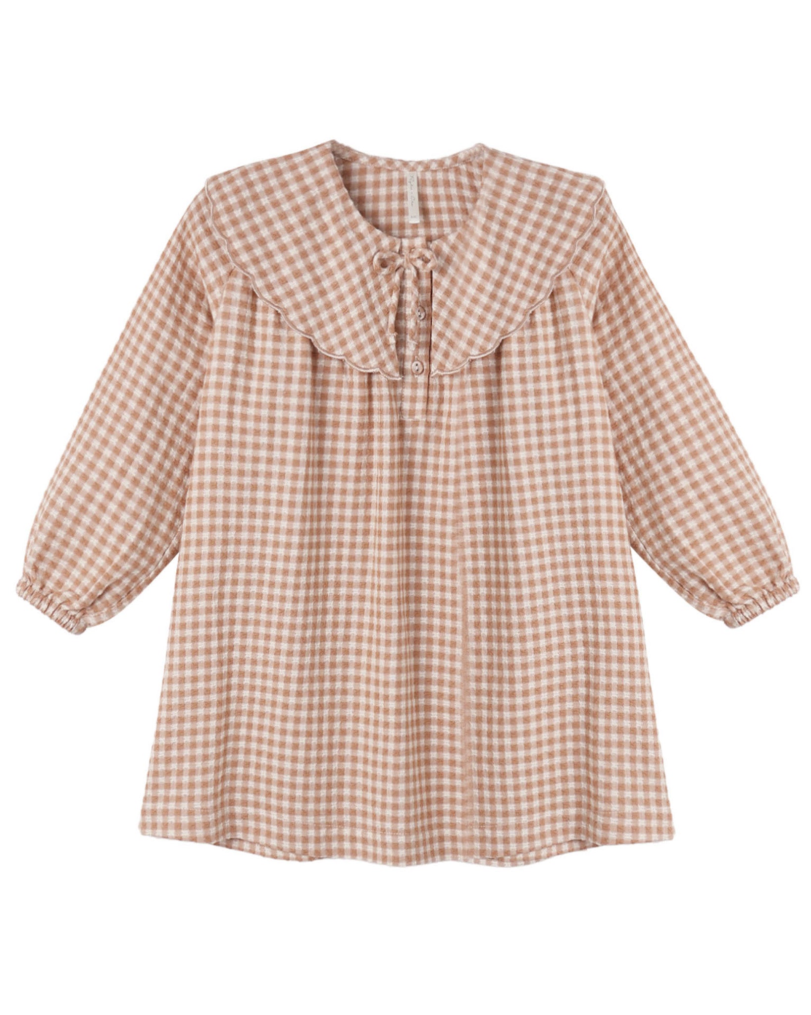 Fawn Gingham Colette Mini Dress