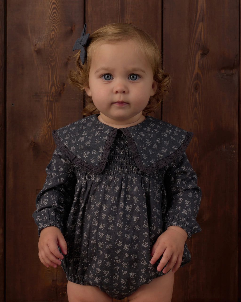 Heart Ditsy Fern Romper