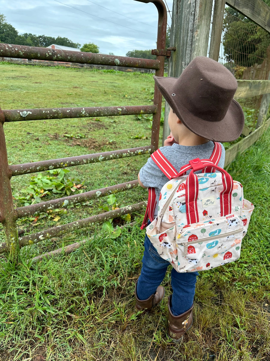 Itzy Bitzy Backpack - Farm Friends