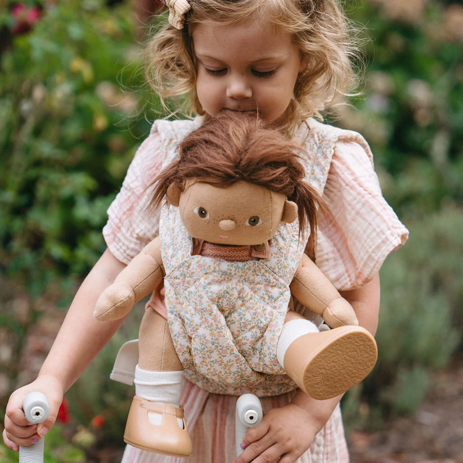Garden Floral - Quilted Doll Carrier