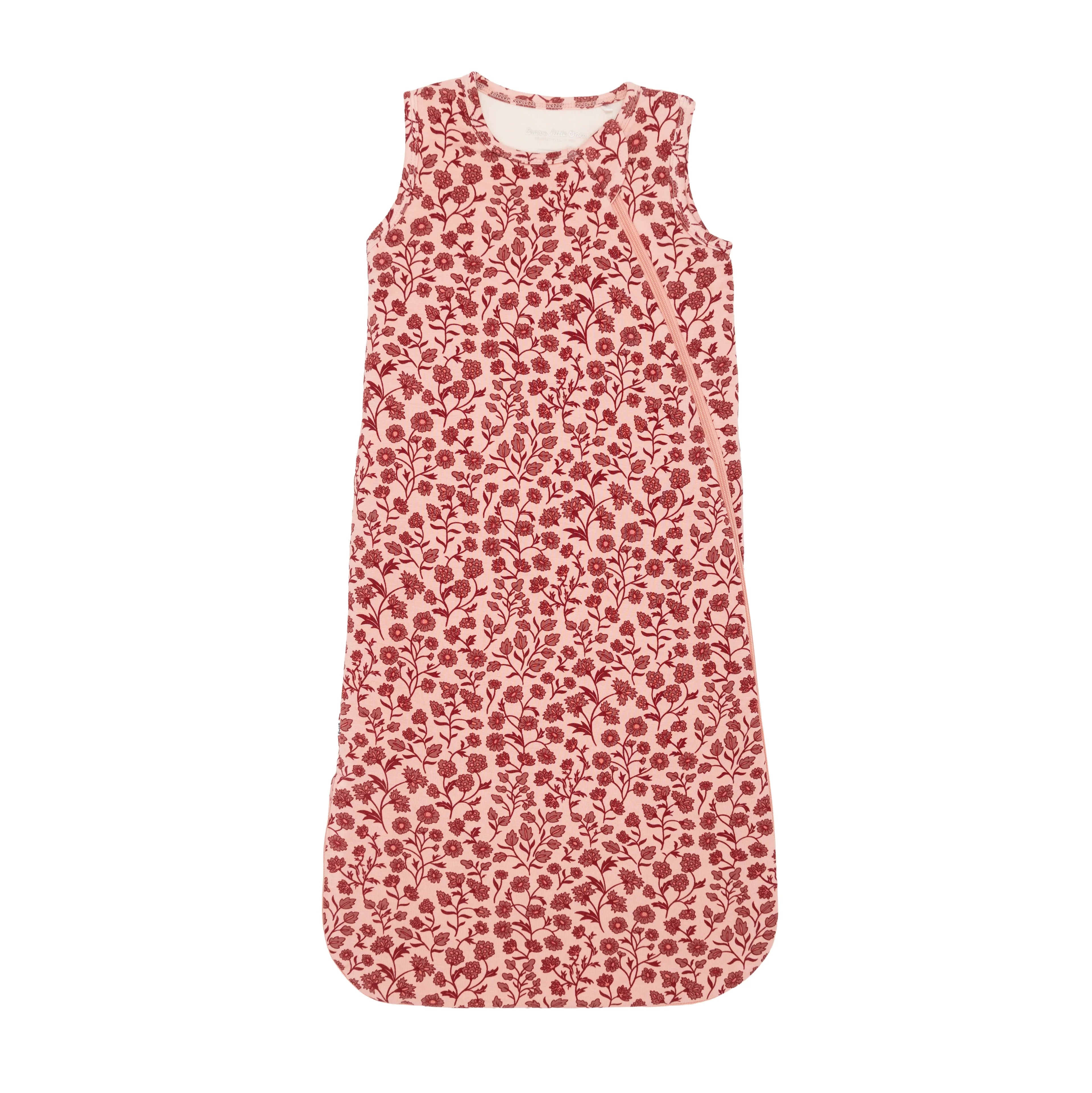 Mauve Floral Sleep Sack (1.0 TOG)