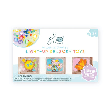 Flower Power Light Up Cubes - 6 pack