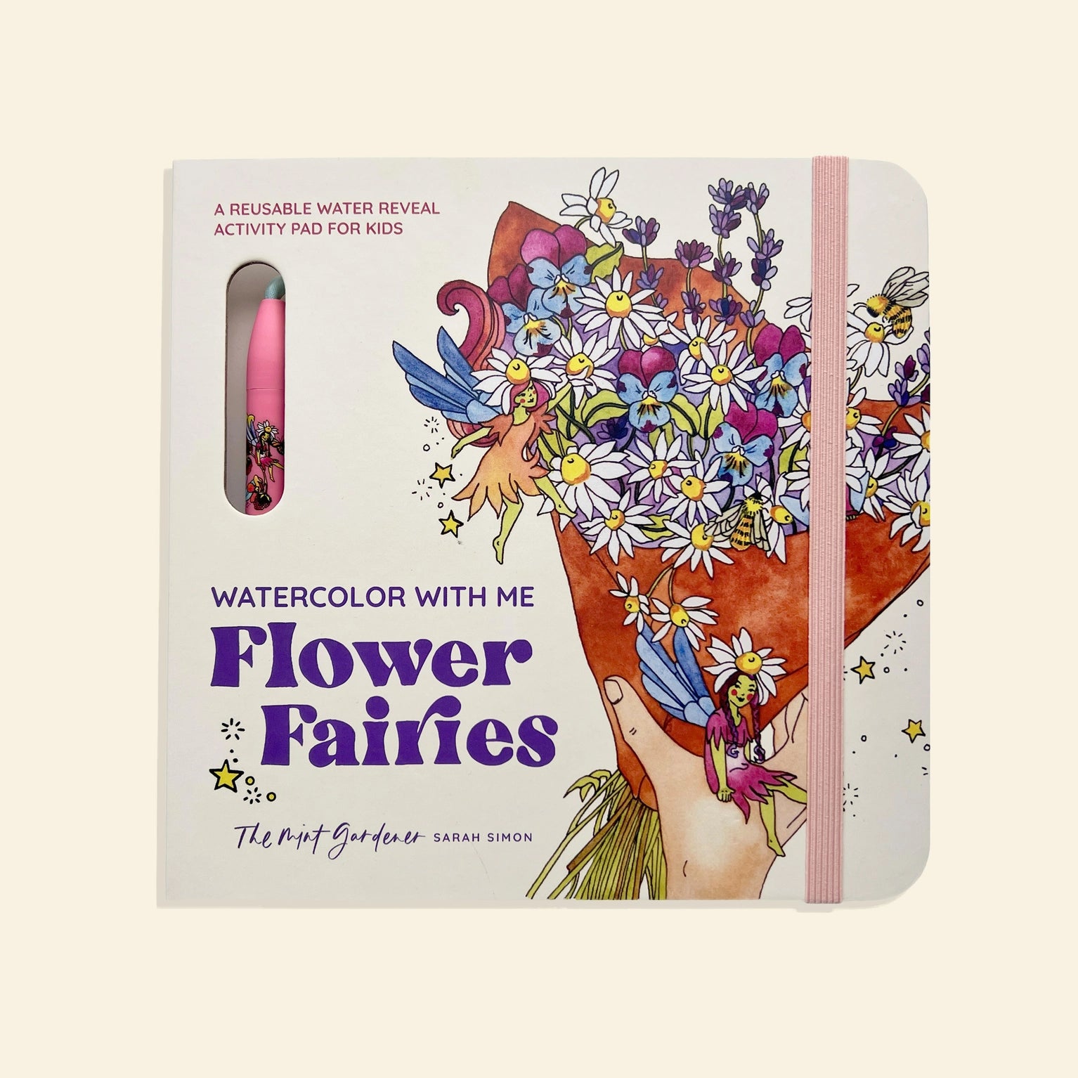 Watercolor with Me: Flower Fairies (A Reusable Coloring Book)