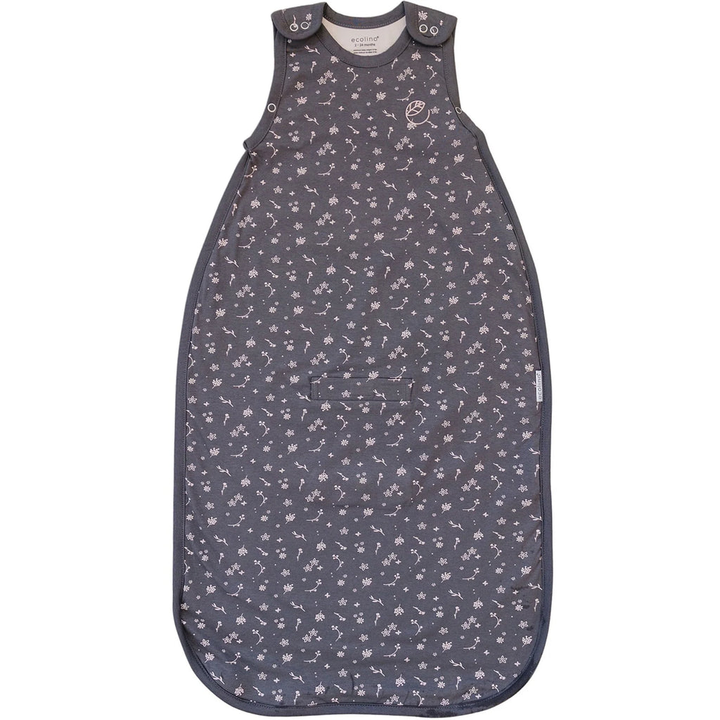 Organic Cotton Adjustable Sleep Bag - Small Flower