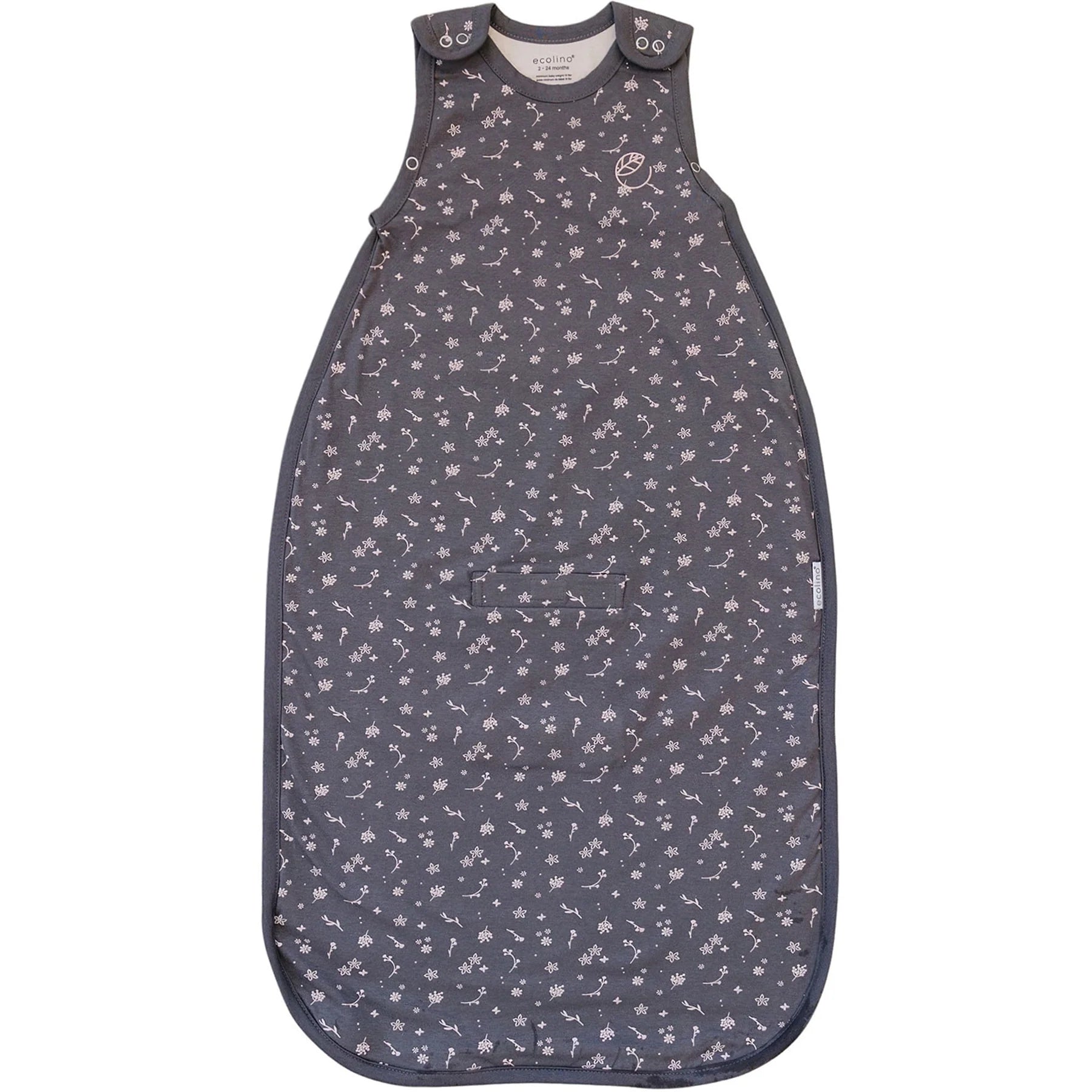 Organic Cotton Adjustable Sleep Bag - Small Flower