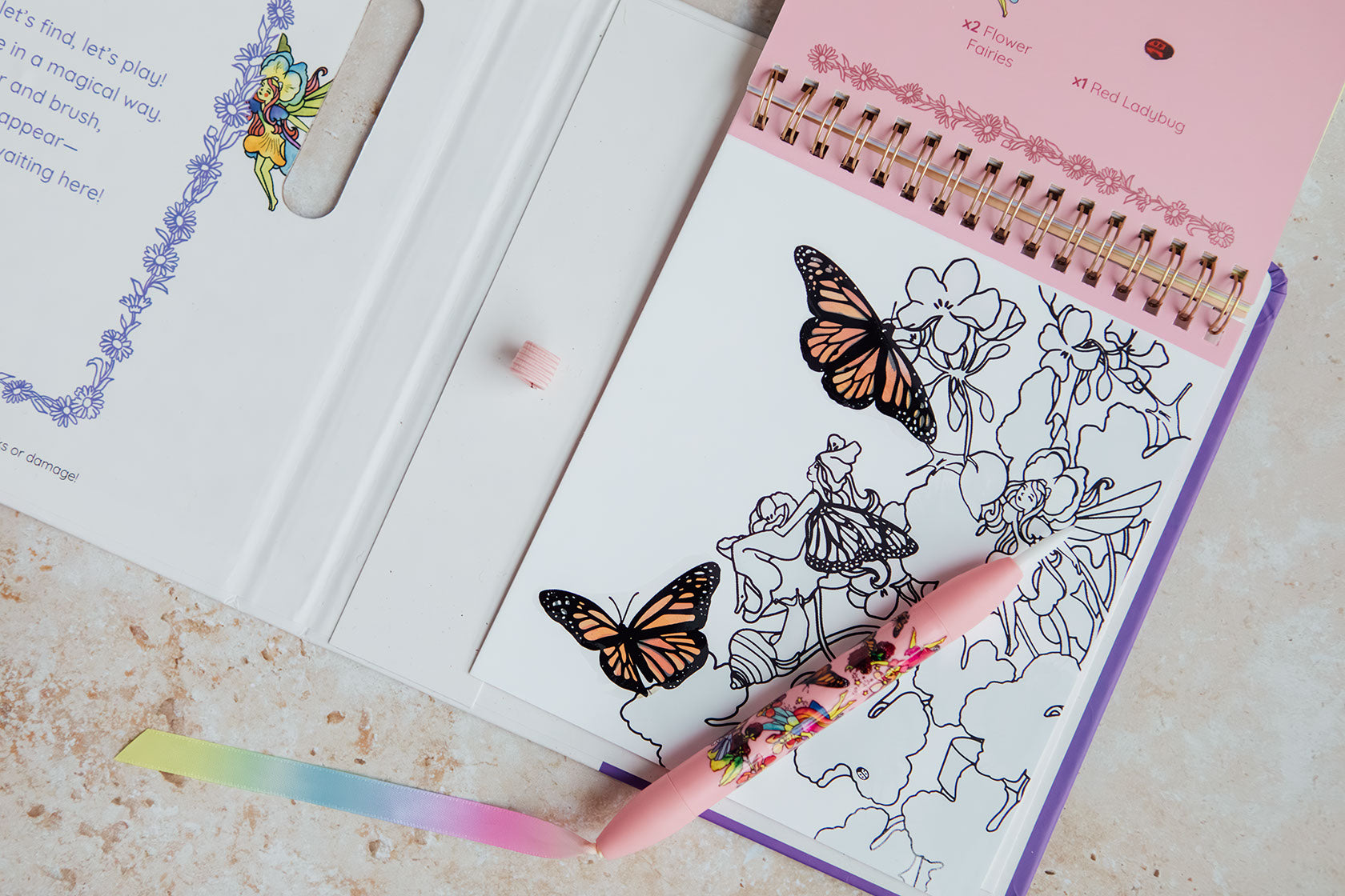 Watercolor with Me: Flower Fairies (A Reusable Coloring Book)