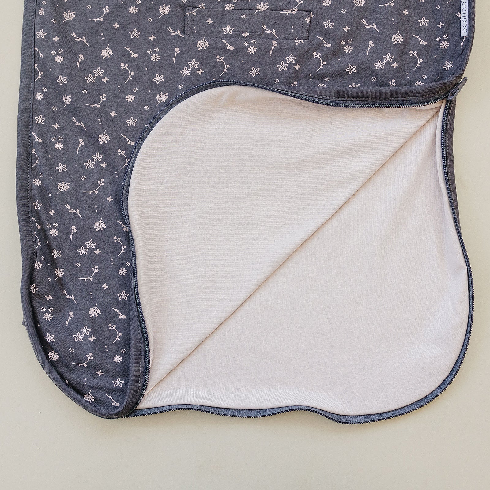 Organic Cotton Adjustable Sleep Bag - Small Flower