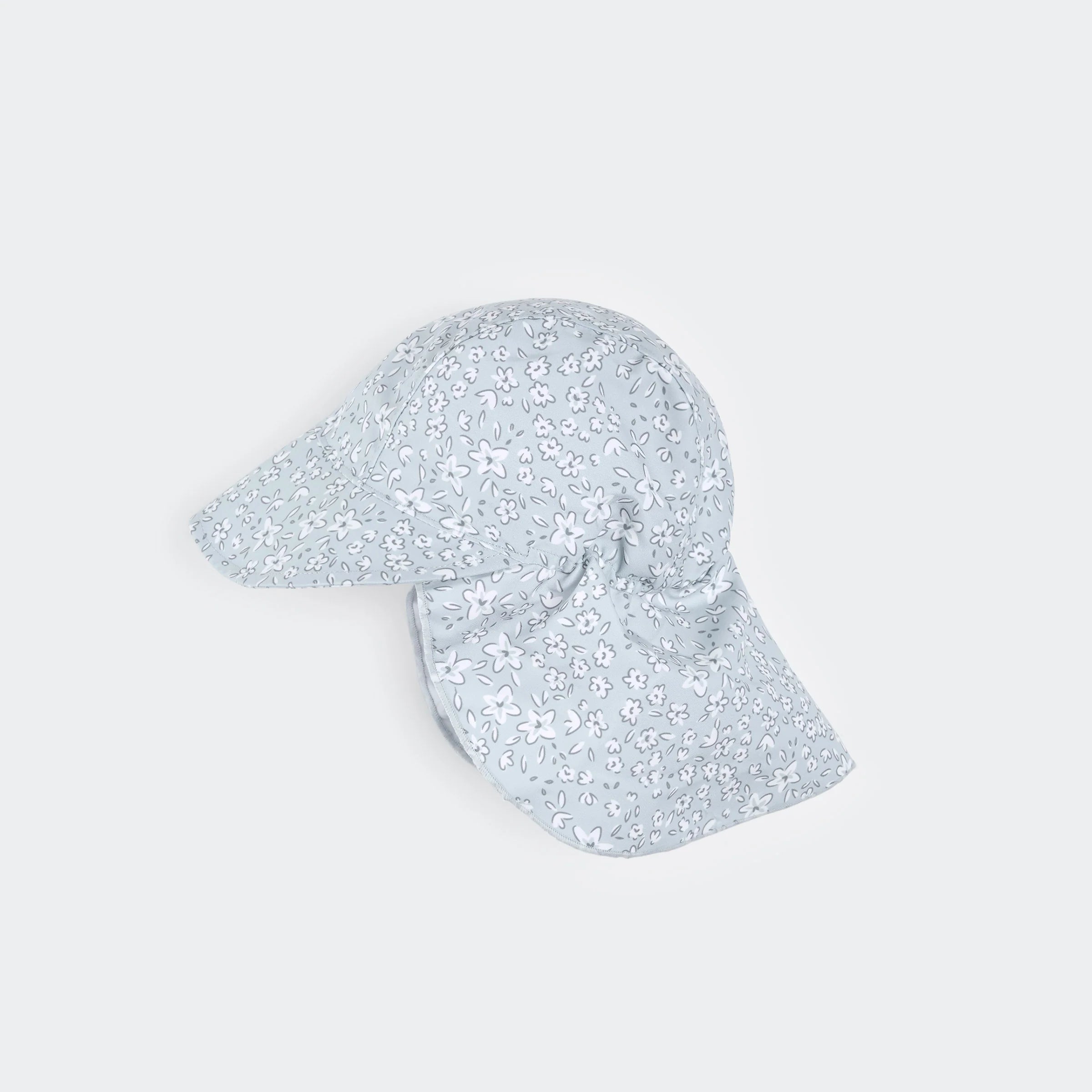 Vintage Flowers Flap Hat