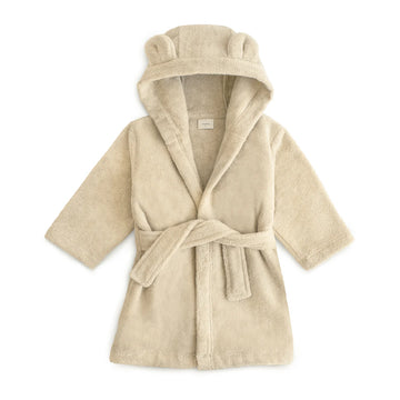 Organic Bear Robe - Fog