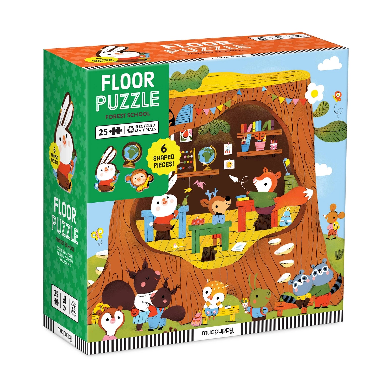Forest School Floor Puzzle - 25 Pieces