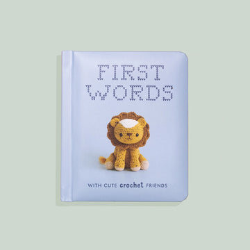 First Words with Cute Crochet Friends Board Book