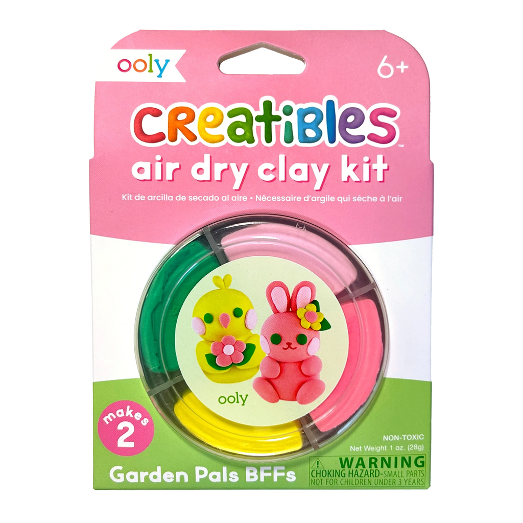 Creatibles D.I.Y. Air-Dry Clay Kit: Garden Pals