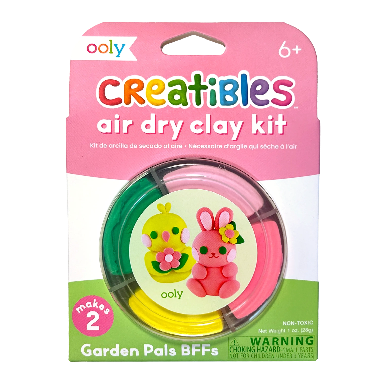 Creatibles D.I.Y. Air-Dry Clay Kit: Garden Pals