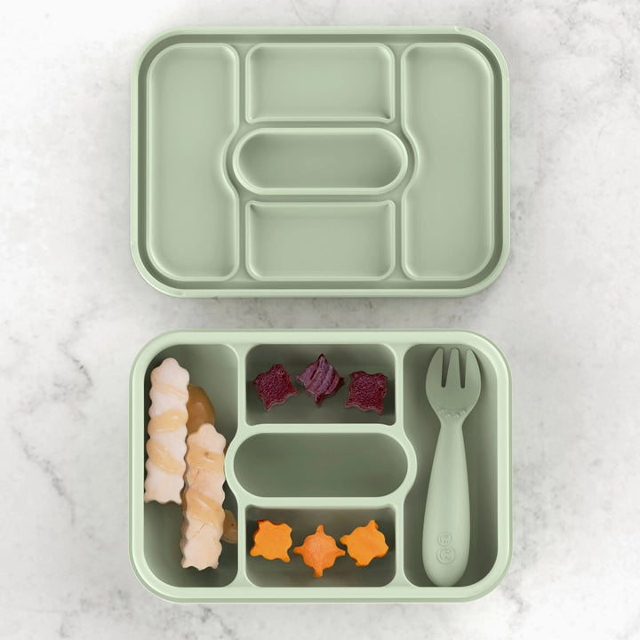 Baby-Led Weaning Travel Box - Sage