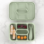 Baby-Led Weaning Travel Box - Sage