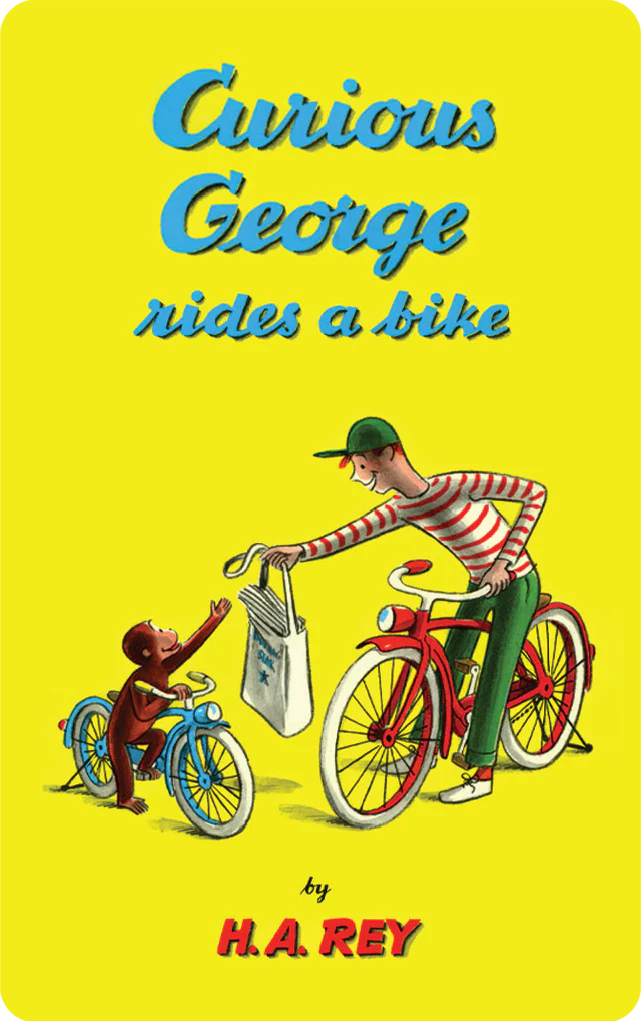 Curious George Rides a Bike Yoto Card