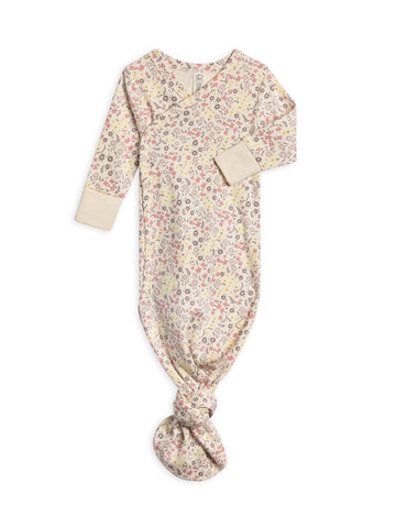 Giada Floral Organic Cotton Kimono Gown