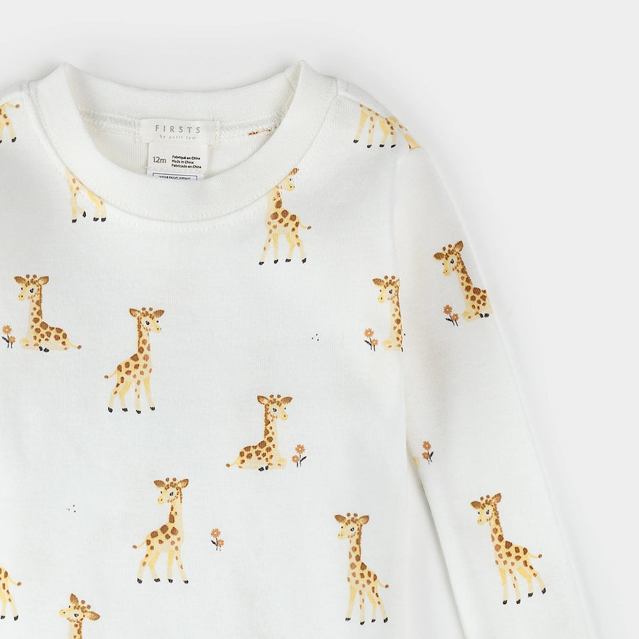Giraffe Pajama Set