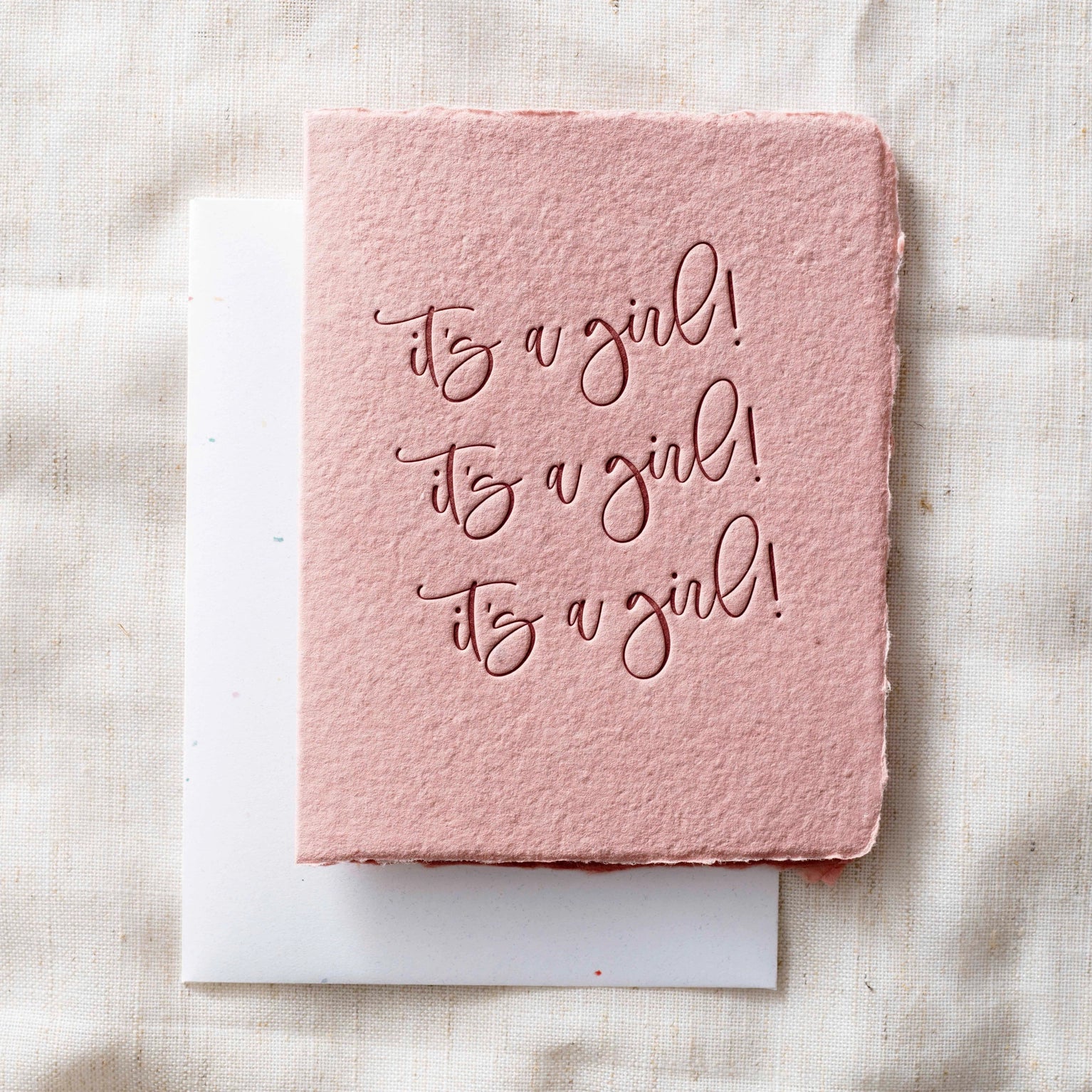 It's a Girl Greeting Card