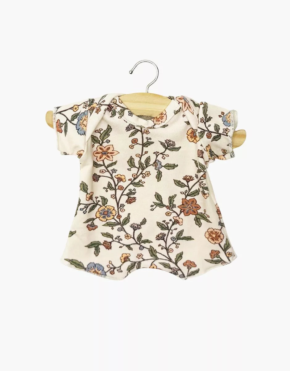 Baby Yzé with Gisele Floral Romper (34cm)