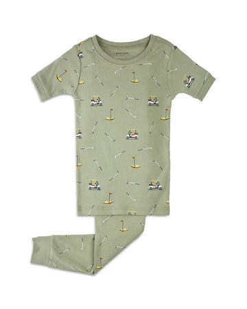 Golf Short Sleeve Pajama Set