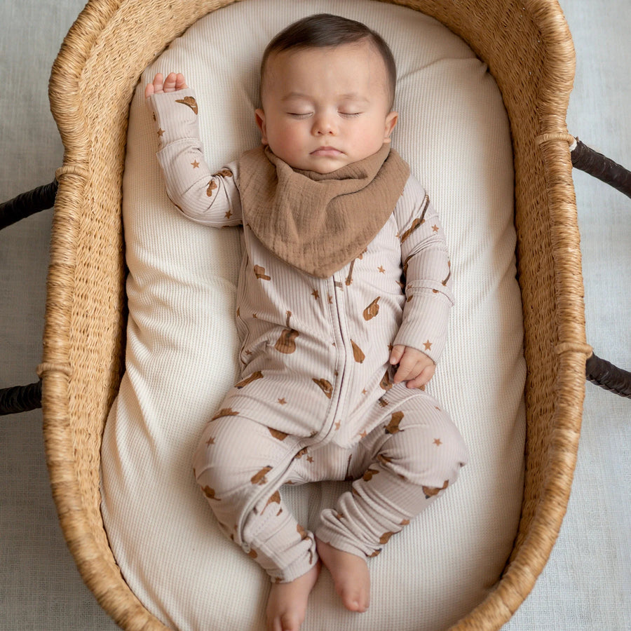 Gone Country Ribbed Zip Romper