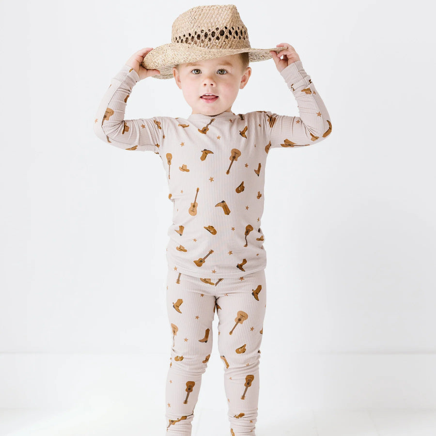Gone Country Ribbed Two-Piece Set
