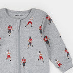 Gridiron Gang Zipper Footie