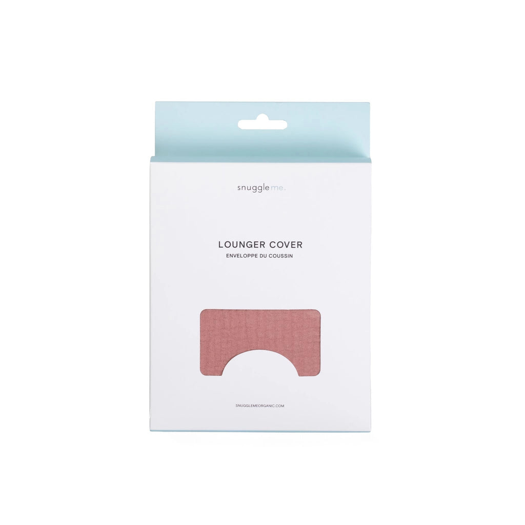Organic Muslin Lounger Curve Cover - Gumdrop
