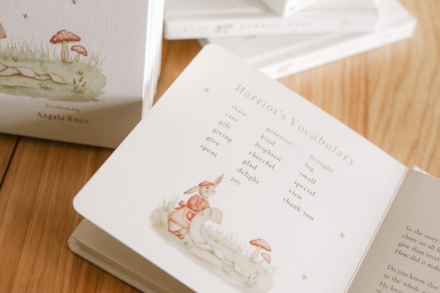 Harriot Hare: A Children's Picture Book About Giving Board Book