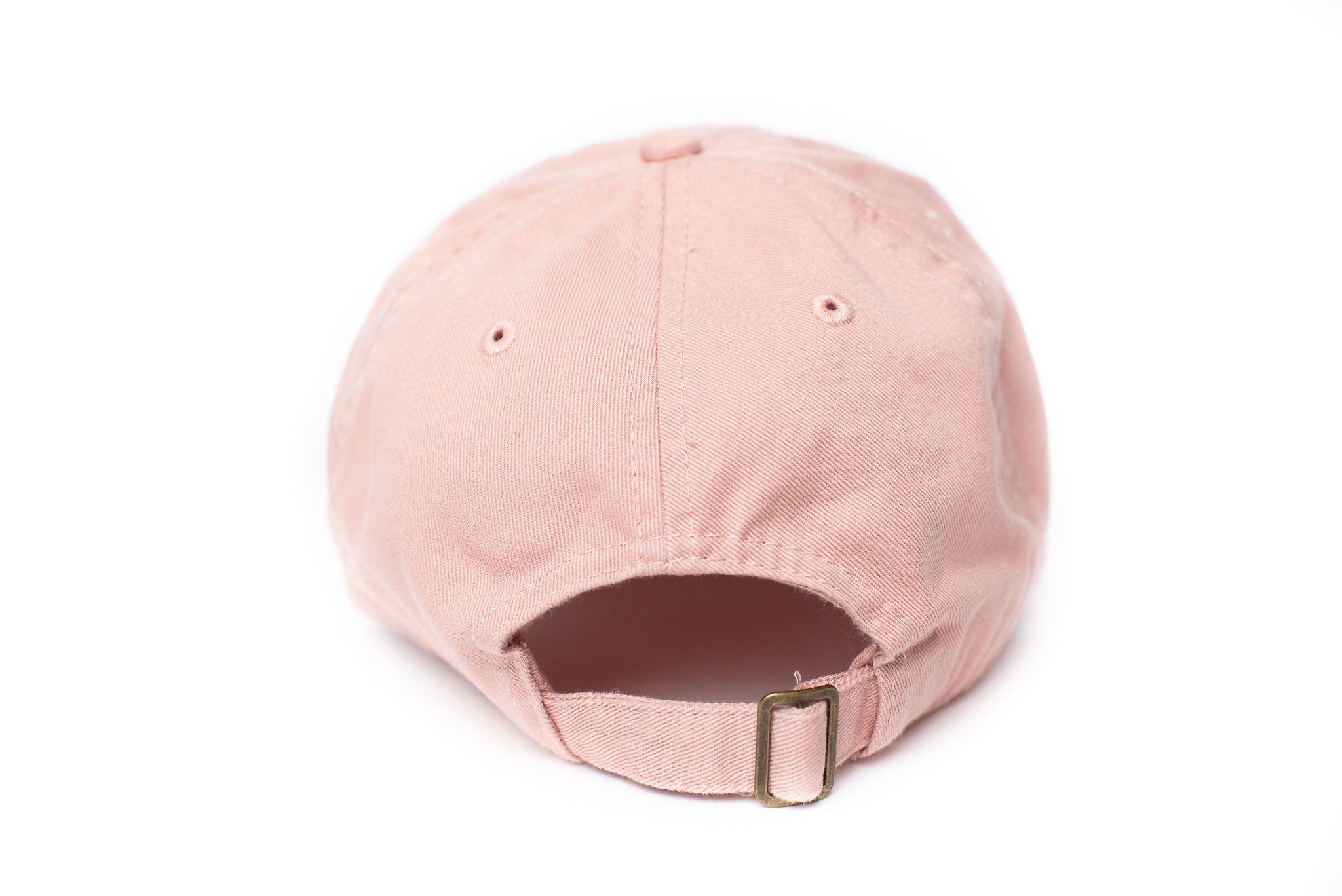 Dusty Rose Tiny Heart Hat