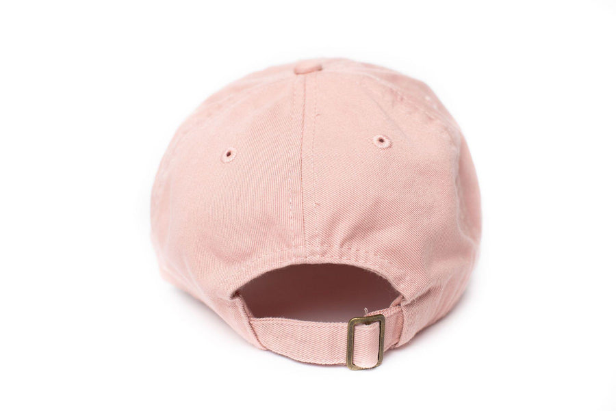 Dusty Rose Tiny Heart Hat