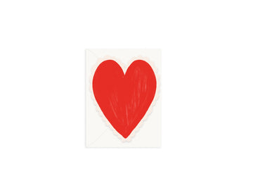 Heart Doily Mini Flat Note