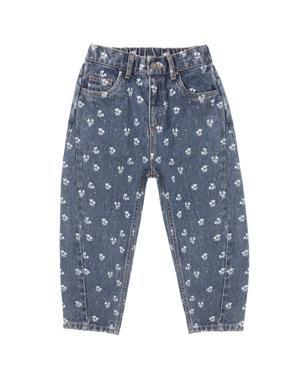 Heart Ditsy Barrel Pant