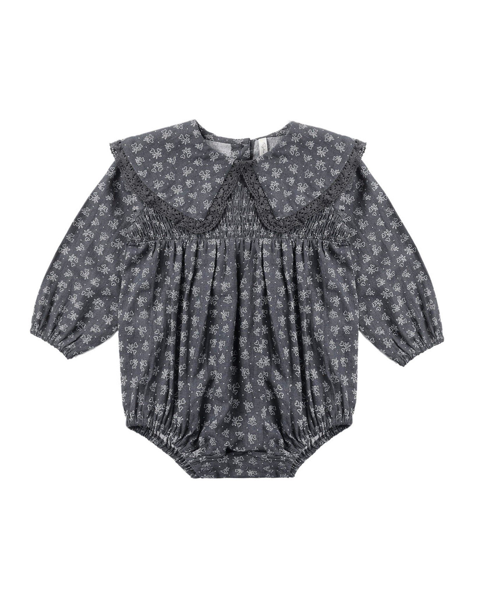 Heart Ditsy Fern Romper