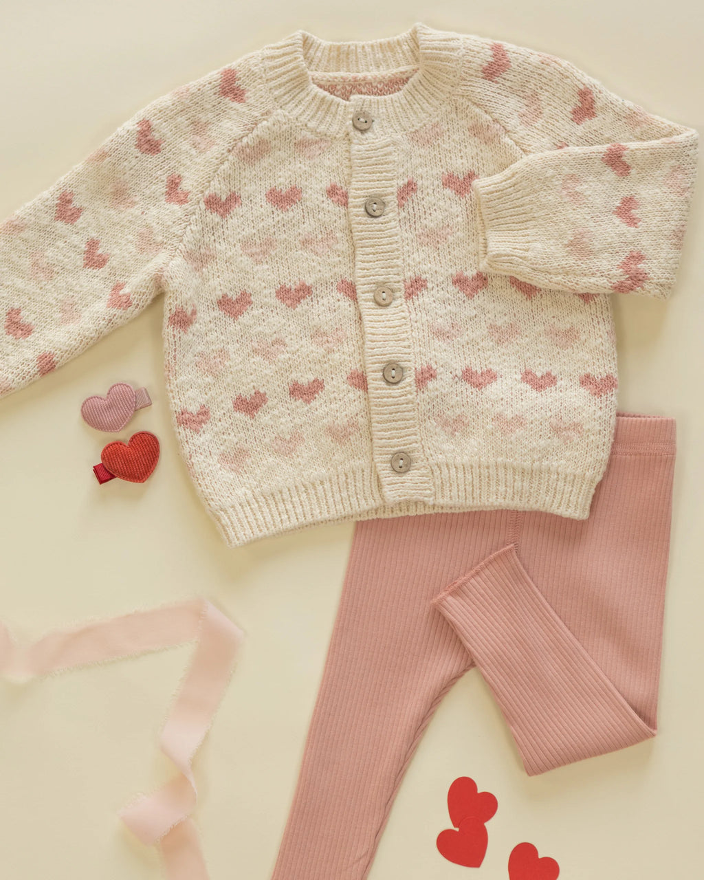 Hearts Knit Cardigan