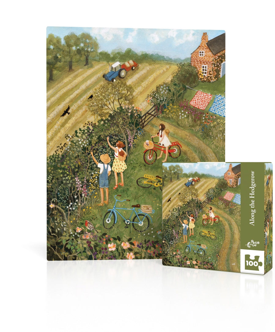 Along the Hedgerow Loré Pemberton Puzzle (100 pieces)