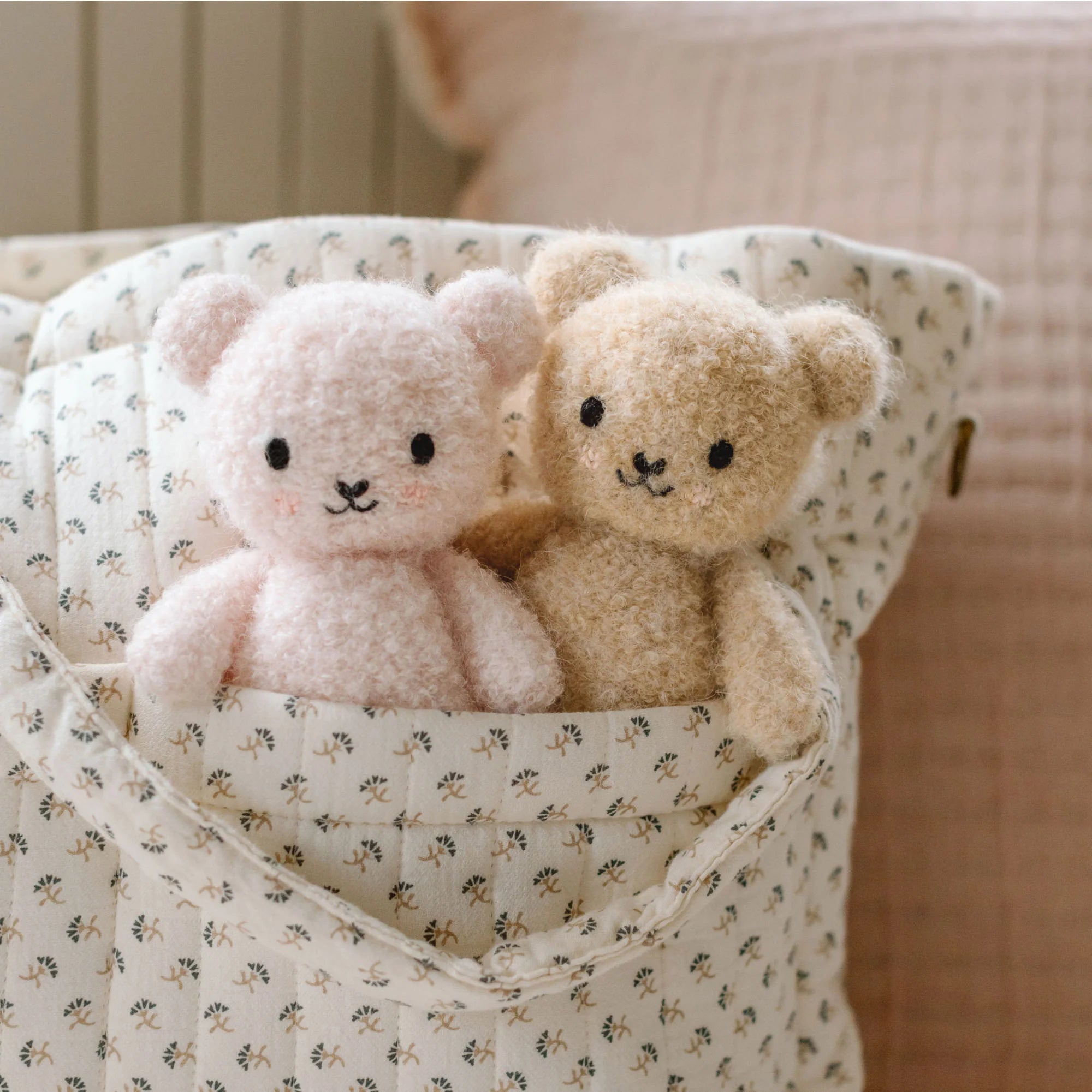 Strawberry Baby Bouclé Bear