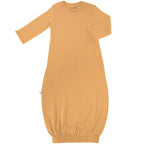 Merino Wool Baby Gown - Honey