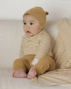 Honey Stripe Side Snap Bodysuit