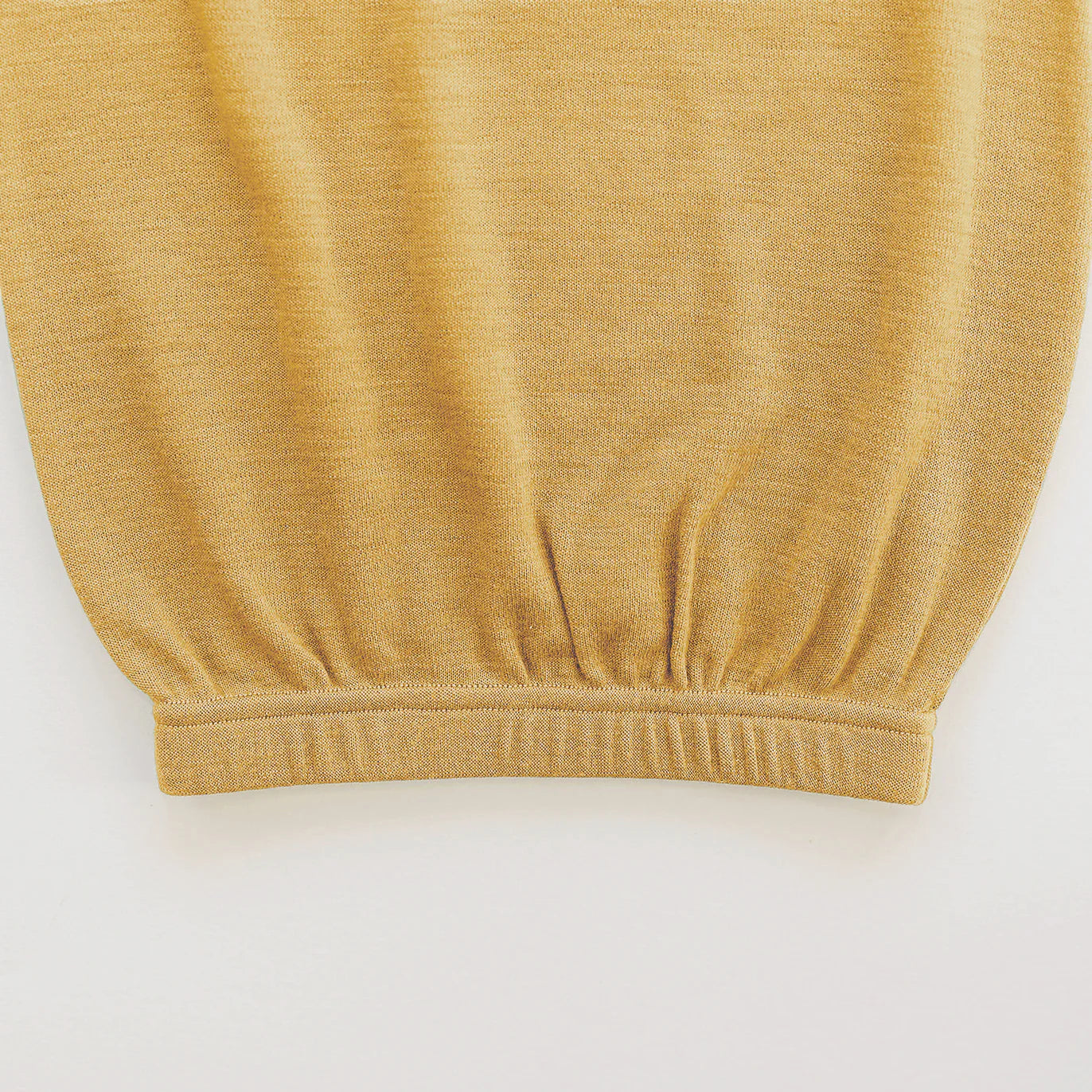 Merino Wool Baby Gown - Honey