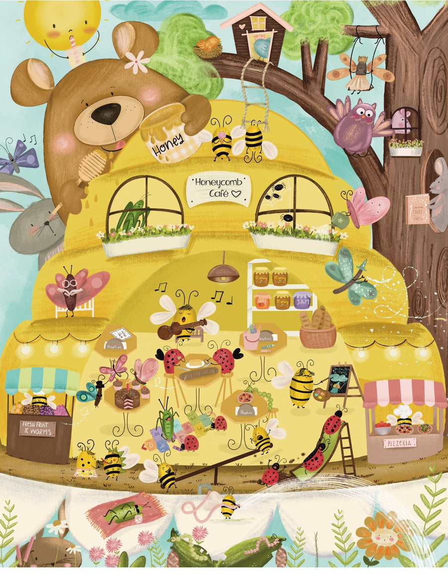 Honeycomb Cafe Puzzle (200 Piece)